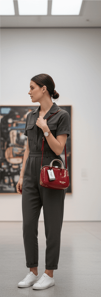 Cherry Red Roadster Sling Bag